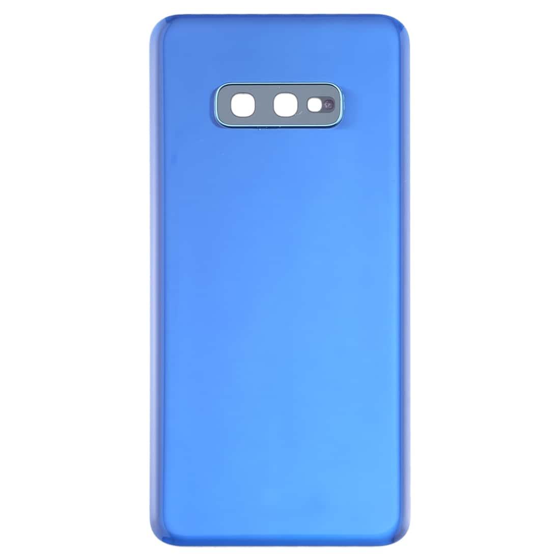 Back Glass Panel for Samsung Galaxy S10e Blue with Camera Lens - EGFix Back Glass Panel for Samsung Galaxy S10e Blue with Camera Lens - EGFix